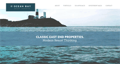 Desktop Screenshot of oceanbayresorts.com